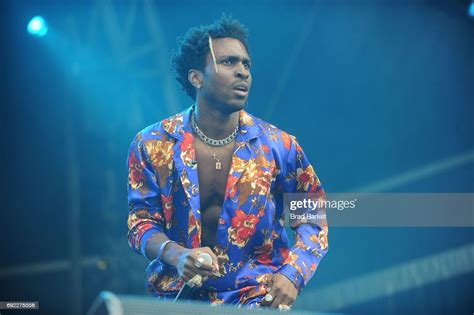 Rapper Saint Jhn Performs At Randalls Island On June 4 2017 In New