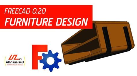 Here S How To Design A Simple Piece Of Furniture In Freecad Also Using