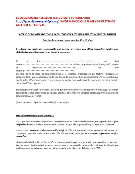 PDF ES OBLIGATORIO RELLENAR EL SIGUIENTE PDF File En Caso De