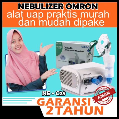 Jual Original Alat Terapi Uap Pernafasan Anak Dewasa Nebulizer Omron Ne