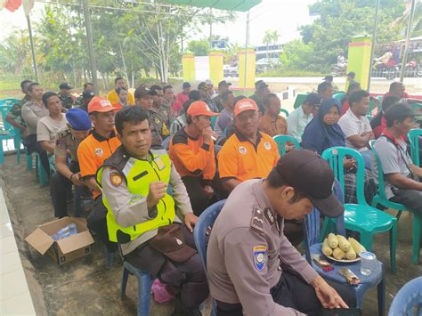 Polsek Rasau Jaya Desa Mandiri Langit Biru