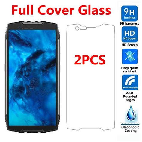 Pcs Full Cover Full Glue Tempered Glass For Blackview Bv Pro