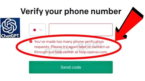 ChatGPT Open AI Fix Verify Phone Number You Ve Made Too Many Phone