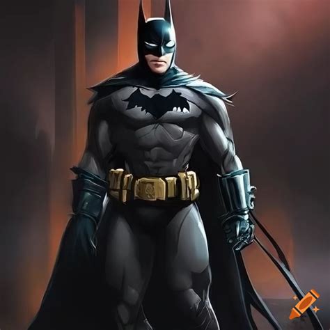 Batman Painted By Stanley Artgerm Lau Detailed Character Art