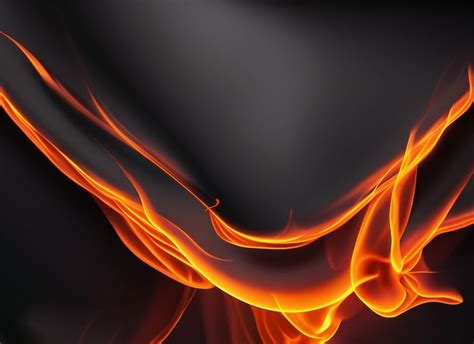 Premium AI Image | black fire background red