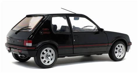 PEUGEOT 205 GTI 1 9L MK 2 De 1990 Noir Onyx Voiture De Collection 1 18