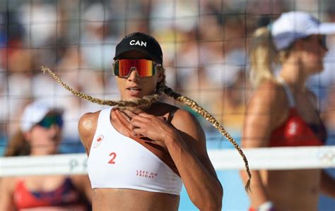 Team Canada Beach Volleyball Star Brandie Wilkerson In Images Yahoo