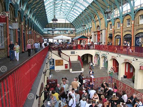 Covent Gardens Market London Editorial Stock Image Image Of Women