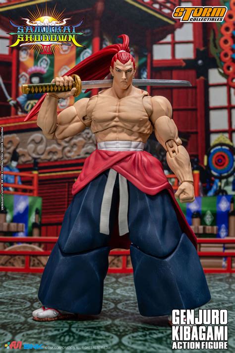 Toystnt Samurai Shodown Vi Figura Genjuro Kibagami Storm Collectibles