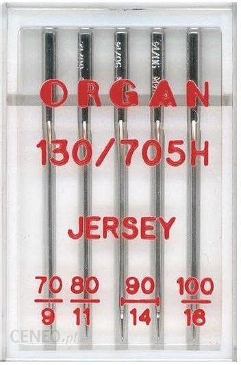 Igły półpłaskie Organ do jerseyu 130 705H 70 100 Ceny i opinie Ceneo pl