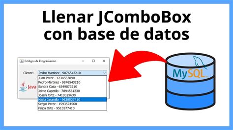 Llenar Jcombobox Con Base De Datos Apache Netbeans Y Mysql Youtube