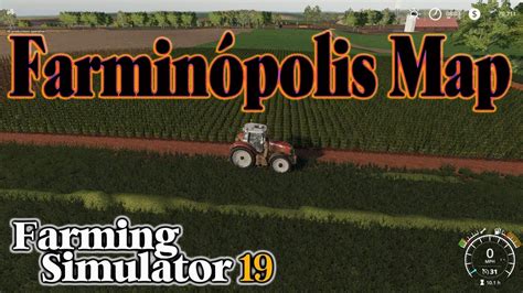 Lets Play My big soybean harvest cont Farminópolis Map FARMING