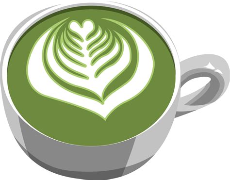 Matcha Green Tea Png Graphic Clipart Design 20002976 PNG