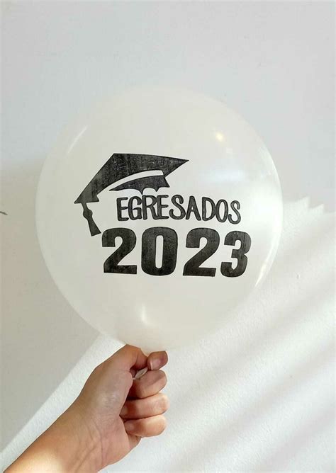 10 Globos Egresados 2023 Birrete