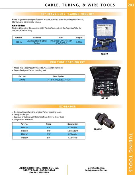 Aero Industrial Tool Catalog - Christopher Joel Smith - Page 205 | Flip ...