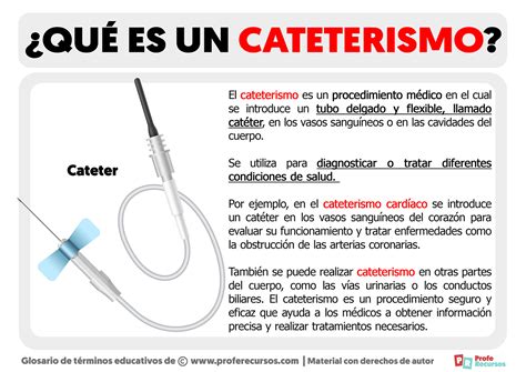 Qu Es Un Cateterismo Definici N De Cateterismo