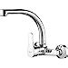 Ibergrif M Wall Mounted Kitchen Tap Single Lever Mixer Tap