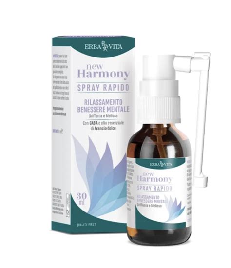 NEW HARMONY Spray Rapido Erba Vita Farmagallo