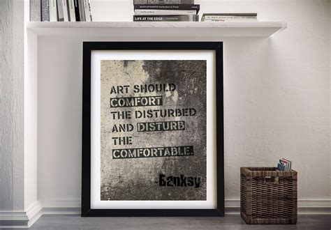 Canvas Art Featuring a Banksy Quote | Canvas Prints Australia