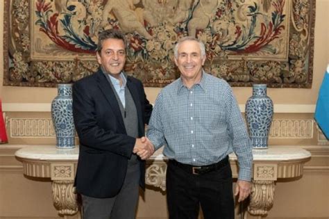 Massa Se Reunió Con El Embajador De Estados Unidos El Diario Del