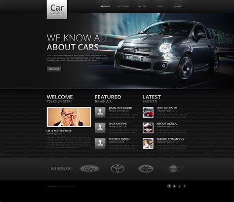 Car Website Template