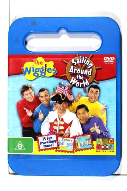 WIGGLES THE Sailing Around The World DVD 2005 Region 4 Sent