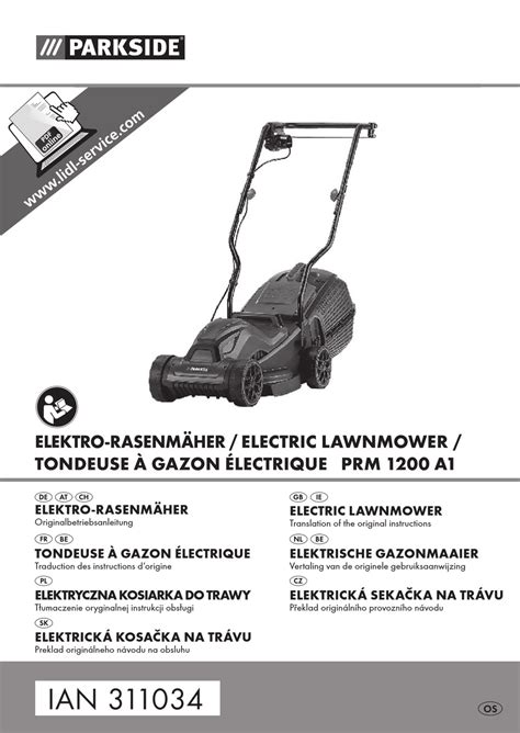 Parkside Prm 1200 A1 Translation Of The Original Instructions Pdf