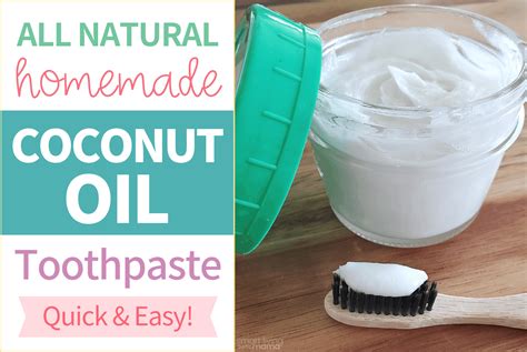 Make your own coconut oil toothpaste with this easy DIY recipe! This ...