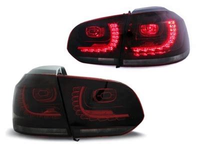 Lampy tył VW Golf 6 GTi R32 look LED diodowe R B 7306232507