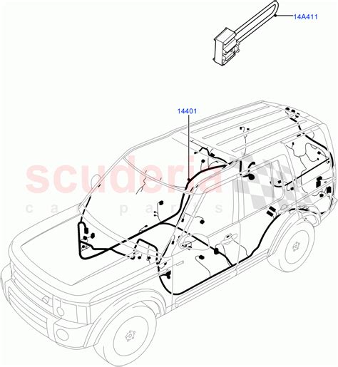 Electrical Wiring Engine And Dash Main Harness V From Parts