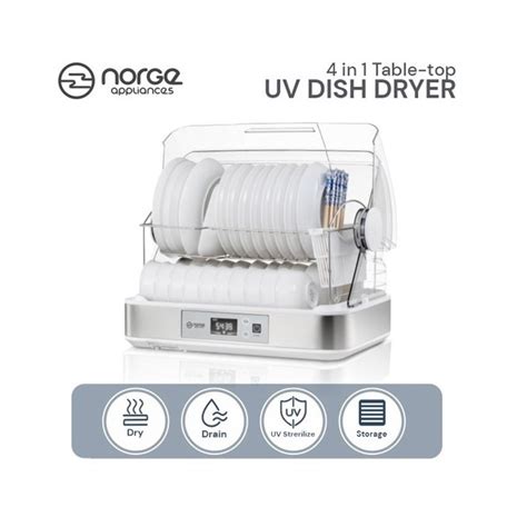 Jual Norge In Sterilizer Table Top Uv Dish Dryer Ng Dd Uv Shopee