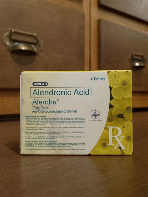 Alendronic Acid Alendra 70mg Tablet Meds For All