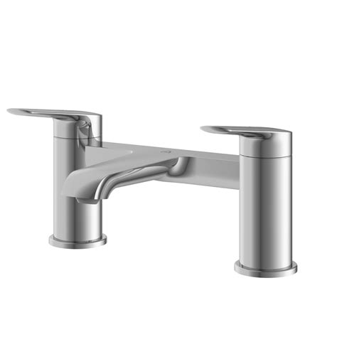 Hanna Deck Mounted Bath Filler Chrome Get My Taps