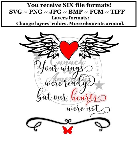 Memorial SVG Files for Cricut Memorial SVG File Memorial | Etsy