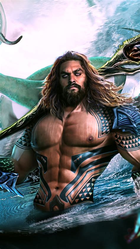 1080x1920 Aquaman 2018 Movies Movies Hd Jason Momoa Artwork Art