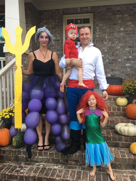 Little Mermaid Family Costumes