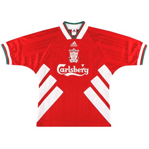 1993 95 Liverpool Adidas Home Shirt M