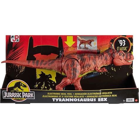 TYRANNOSAURUS REX REAL FEEL SKIN 93 CLASSIC MATTEL JURASSIC PARK