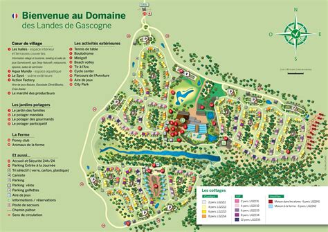 Center Parcs Les Landes de Gascogne Tarifs activités infos pratiques