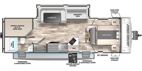 Forest River Cherokee Alpha Wolf Specs Floorplans