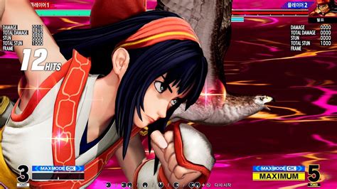 THE KING OF FIGHTERS XV Nakoruru 964 96 4 Damage Combo YouTube