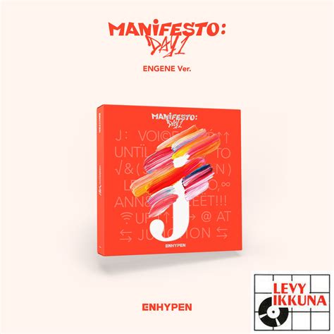 Enhypen Manifesto Day Cd J Engene Version K Pop Levyikkuna