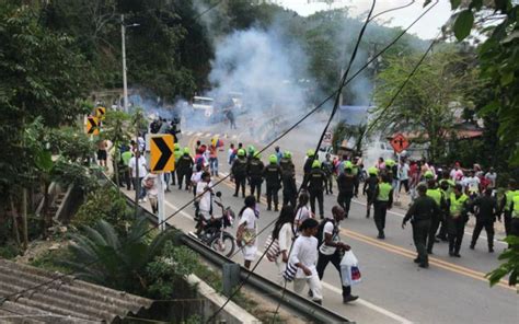 Disturbios En La Troncal Del Caribe Tras Protesta De La Comunidad De