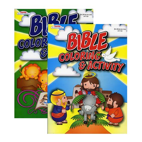 KAPPA Favorite Bible Stories Coloring Activity Book Almandoz