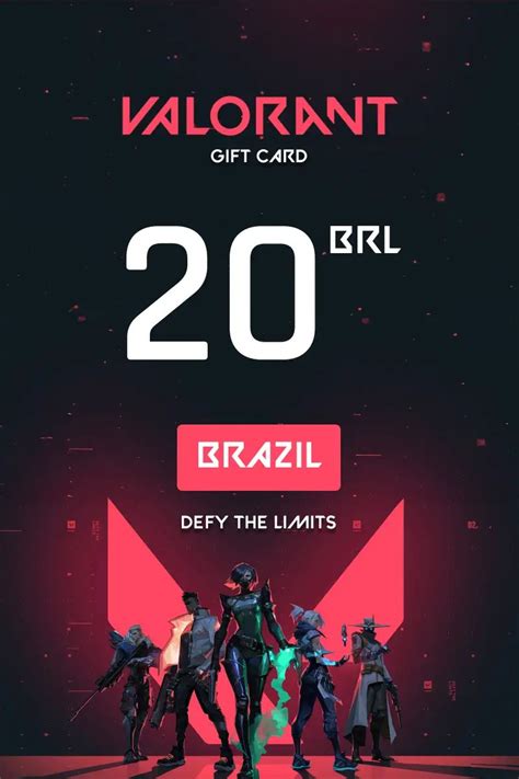 Buy Valorant 20 BRL Gift Card Brazil Digital Key