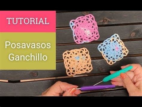 Cómo hacer un Posavasos de Ganchillo Tutorial Paso a Paso Le Flêr