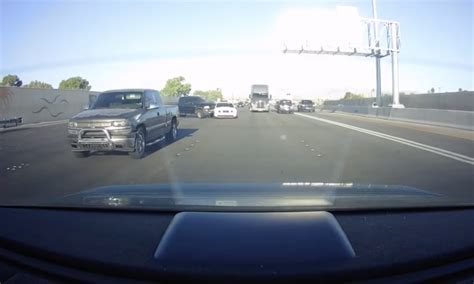 Ford F-150 Takes Out Ford Mustang In Las Vegas: Video