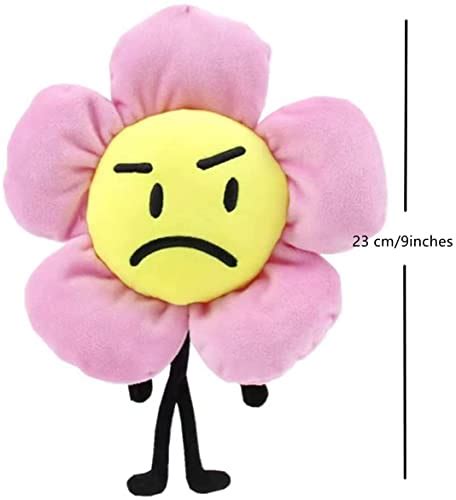 VHNKhdv Battle for Dream Island Plush Doll, Bfdi Plush, 5.9'' - 9.8'' Bfdi Plushies Flower ...