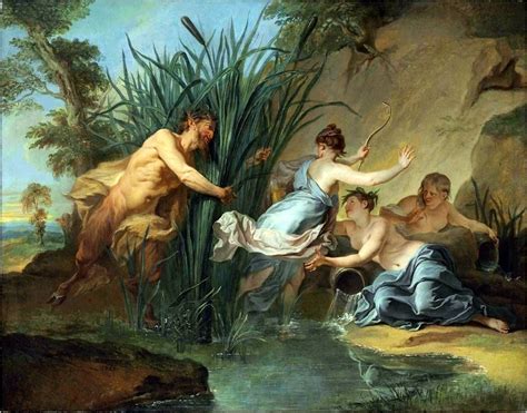 Pan and Syrinx Noël Nicolas Coypel Dipinti Ispirazione