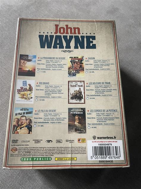 Coffret Dvd John Wayne Neuf Ebay